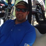 Sam Barker Jr. from Sebco ready for the day.