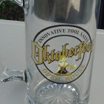 Attendees received a stein to take home from the event.